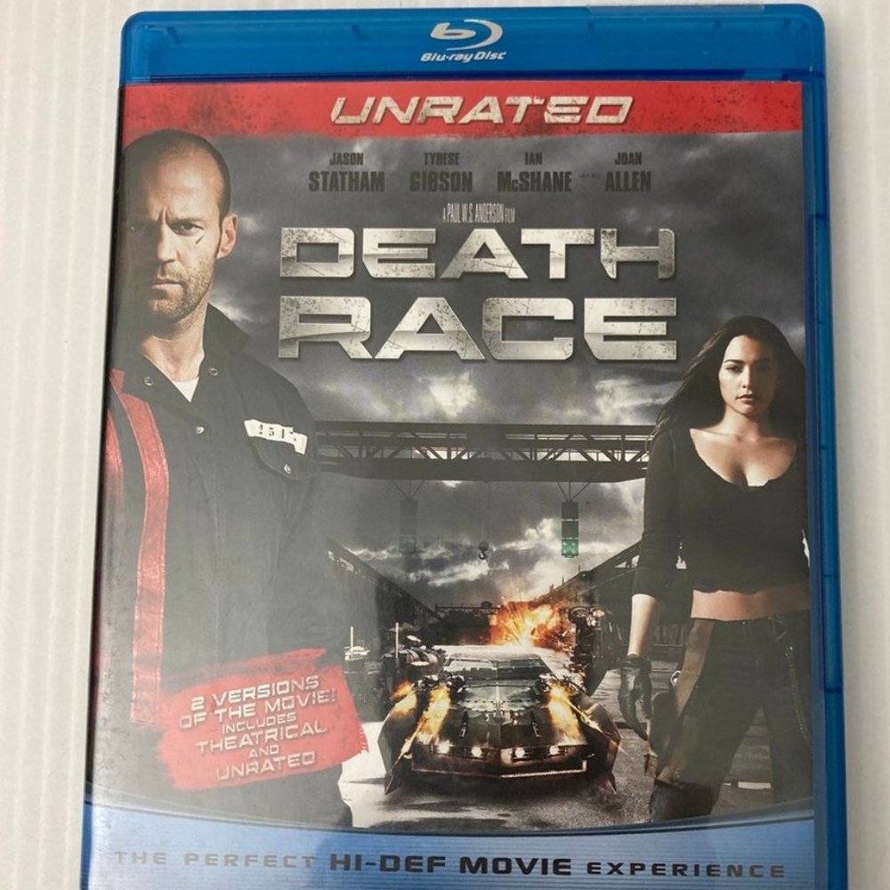 Death Race (Blu-ray Disc, 2008, 2-Disc Set, Unrated)